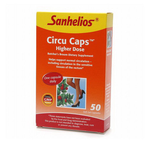 Sanhelios Circu Capsules, Higher Dose - 50 Ea
